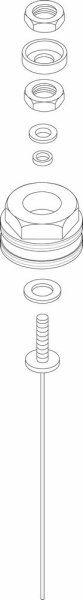 87185444630 Inertanode 400 mm G1 1/2" everp Buderus Ersatzteil