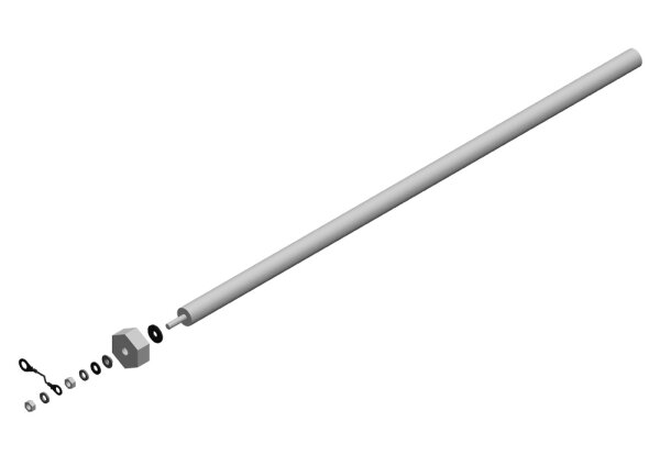 87185715640 Anode 650mm everp Buderus Ersatzteil