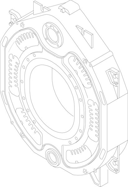 87185721910 Vorderglied GE315 everp Buderus Ersatzteil