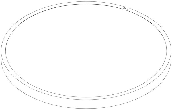 87185732230 Deckel 750/1000-80 schwarz everp Buderus Ersatzteil