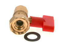87185754050 Kugelhahn+Rückschlagv 1" FL G1 1/2...