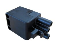 87185825650 Stecker 3-polig schwarz everp Buderus Ersatzteil
