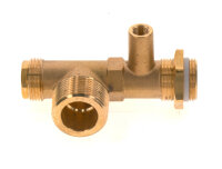 8718583166 T-Stück G1" mit Muffe G1/4" RL...