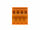 8718585554 Anschlussklemme 4-pol U ocker everp Buderus Ersatzteil