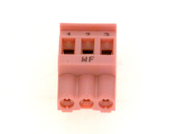 8718585565 Anschlussklemme 3-pol WF rosa everp Buderus Ersatzteil