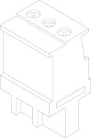 8718585569 Anschlussklemme 3-pol.Stufe2 weiß everp...