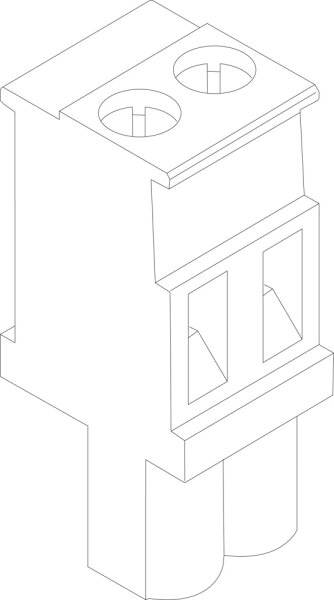 8718585576 Anschlussklemme 2-pol FR Maigrün everp Buderus Ersatzteil