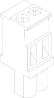 8718585576 Anschlussklemme 2-pol FR Maigrün everp...