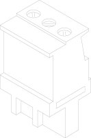 8718585577 Anschlussklemme 3-pol FV/FR Ockerbr ever...