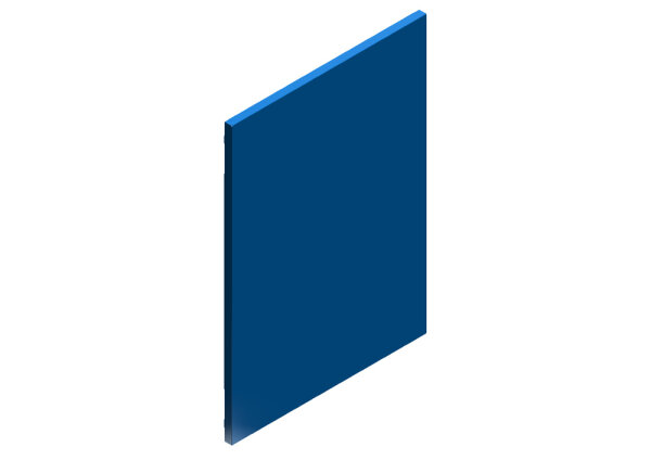 8718587794 Seitenwand re/li blau 9/10 Gld everp Buderus Ersatzteil