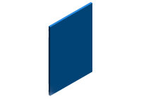 8718587794 Seitenwand re/li blau 9/10 Gld everp Buderus...