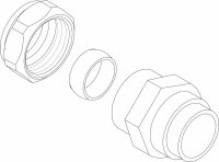 8718590192 Klemmring-Verschraubung 3/4"x22 everp...