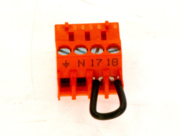 8718590270 Anschlussklemme 4-pol orange 17B18 everp Buderus Ersatzteil