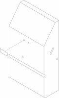 8718590710 Brennerhaube SB625 145-185kW VM everp Buderus...