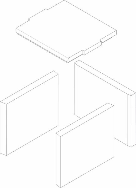 8718590736 Set Brennraumauskleidung oben everp Buderus Ersatzteil