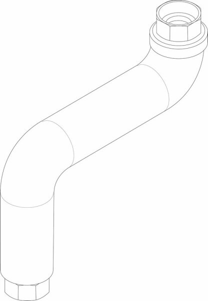 8718594558 Anschlussrohr VK G11/2 kpl everp Buderus Ersatzteil