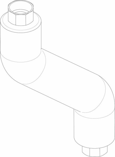 8718594560 Anschlussrohr BSS2 / BSS5 G3/4 everp Buderus Ersatzteil