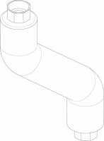 8718594560 Anschlussrohr BSS2 / BSS5 G3/4 everp Buderus...