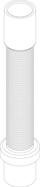 87186418790 Schlauch l = 315 mm Buderus Ersatzteil