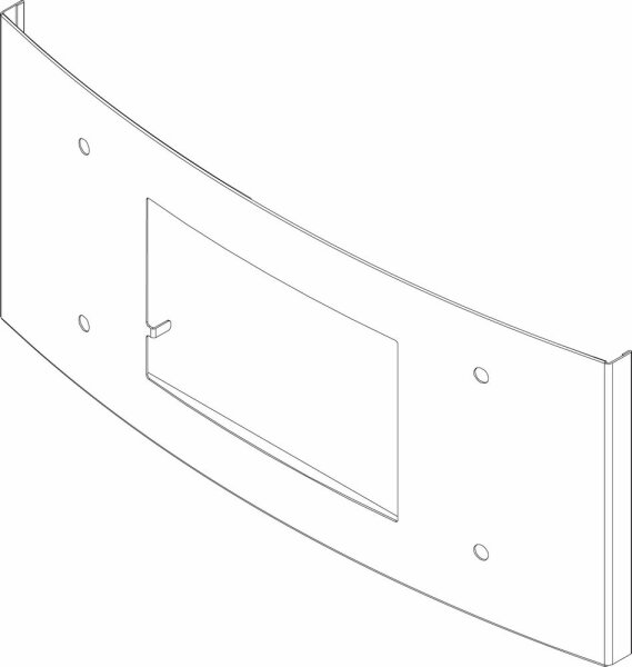 87186458530 Vorderwand unten Buderus Ersatzteil