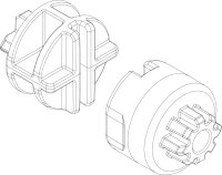 87186467710 Scharnier Buderus Ersatzteil