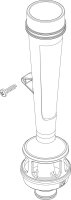 87186509480 Venturi D= 3,5mm Buderus Ersatzteil