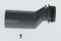 87186509870 Abgasrohr (unten) Buderus Ersatzteil