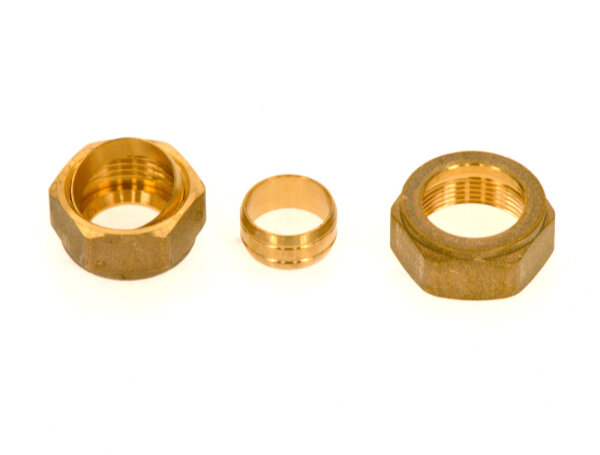 87186626660 Satz Klemmring Mutter 1", 3/4" Buderus Ersatzteil