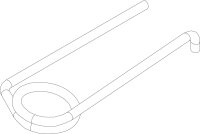 87186632290 Federverriegelung 10mm Buderus Ersatzteil