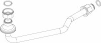 87186637090 Gasrohr vertikal Buderus Ersatzteil