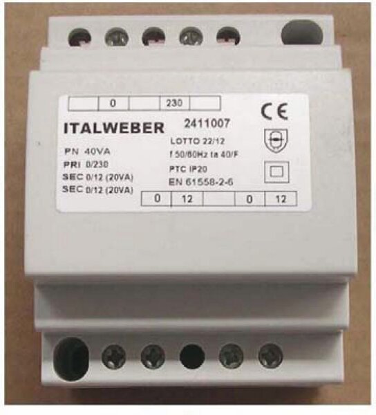 87186645480 Transformator 24V Buderus Ersatzteil