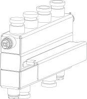 87186653200 Verteiler Weiche Buderus Ersatzteil