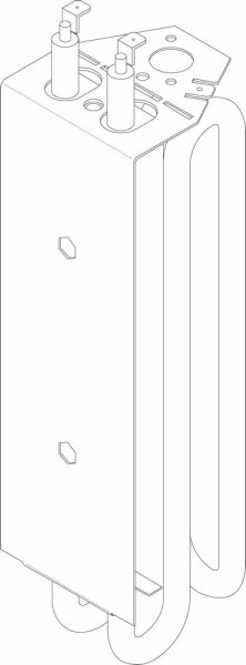 87186661490 Vorheizregister Buderus Ersatzteil