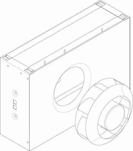 87186664030 Gebläse (links) Buderus Ersatzteil