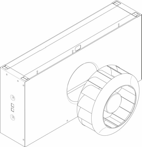 87186664040 Gebläse (links) Buderus Ersatzteil