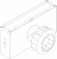 87186664040 Gebläse (links) Buderus Ersatzteil