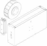 87186664070 Gebläse mit Vorwärmer Buderus...