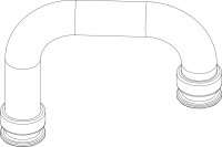 87186676060 Rohr Umschaltventil T-Stück Buderus...