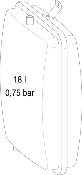 87186689340 Ausdehnungsgefäß HC Buderus Ersatzteil