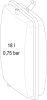 87186689340 Ausdehnungsgefäß HC Buderus...