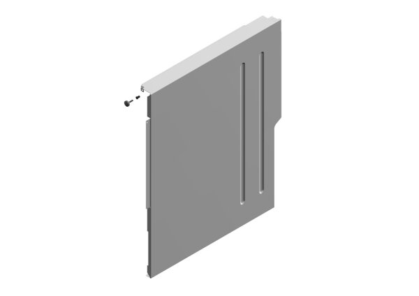 87186690730 Blende Gerät rechts Buderus Ersatzteil