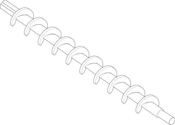 87199282940 Förderschnecke Buderus Ersatzteil