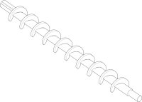 87199282940 Förderschnecke Buderus Ersatzteil