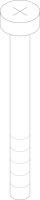 8732903319 Schraube KBL40x40/20 (10x) everp Buderus...