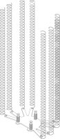 8732919582 Turbulatoren Federsatz kpl everp. Buderus...