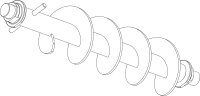 8732919588 Förderschnecke mit Buchsen everp. Buderus...