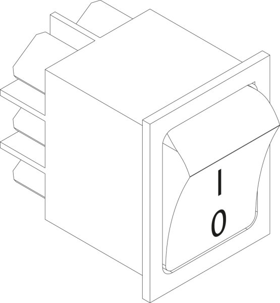 8732920405 Hauptschalter everp. Buderus Ersatzteil