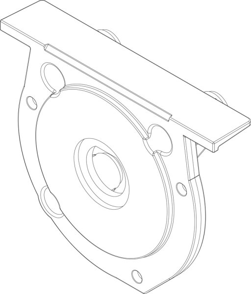 8732920417 Gehäusedeckel Zellradschleuse everp. Buderus Ersatzteil