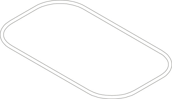 8732920426 Dichtung Pelletbehälter everp. Buderus Ersatzteil