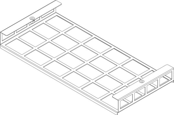 8732920427 Sicherheitsgitter Pelletbehälter everp. Buderus Ersatzteil